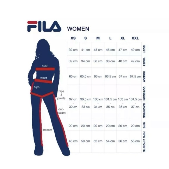 đź’•Fila Velour Dark Blue Tracksuit Size M / L - Picture 12 of 12